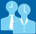 Bullet point 1 on dark blue
